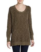 Free People Jeepster Knit Sweater - Lyst
