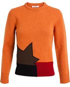 J.W. Anderson Woolblend Star Jumper - Lyst