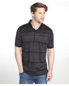 Robert Graham Black Stripe 'Updrift' Cotton Polo Shirt - Lyst