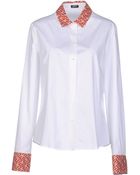 Jil Sander Navy Shirt - Lyst