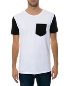 Strata Clothing Checkmate Premium Pocket Tee (Black/White) - Lyst