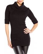 Philosophy Ribbed Lurex Tunic - Lyst