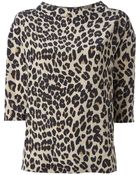 Etro Leopard Print Top - Lyst