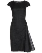Giambattista Valli Silk Lace Dress - Lyst
