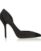 Oscar de la Renta Jenna Two-Tone Suede Pumps - Lyst