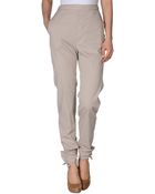 Mm6 By Maison Martin Margiela Casual Trouser - Lyst