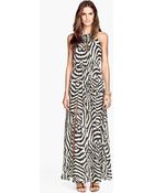H&M Maxi Dress - Lyst