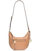 MICHAEL Michael Kors Rhea Leather Medium Zip Messenger - Lyst