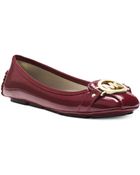 Michael Kors Michael Fulton Moc Flats - Lyst