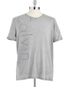 Calvin Klein Jeans Battleship Crew Neck Logo Tshirt - Lyst