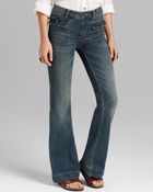 Free People Jeans Tailored Flare in Estrella Wash - Lyst