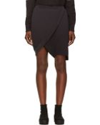 Silent - Damir Doma Black Relya Overlap Shorts - Lyst