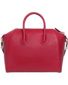 Givenchy Medium Antigona Grained Leather Bag - Lyst