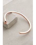 Giles & Brother Golden Spike Cuff - Lyst