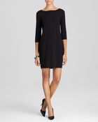 Eileen Fisher Boat Neck Dress - Lyst