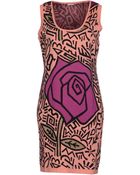 John Galliano Short Dress - Lyst
