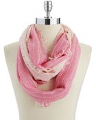 Jessica Simpson Knit Infinity Scarf - Lyst