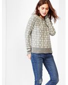 Gap Fair Isle Wool Sweater - Lyst
