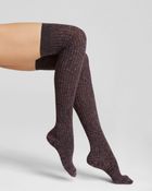 Hue Pointelle Rib Over-the-knee Socks - Lyst