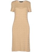 Ralph Lauren Black Label Knee-Length Dress - Lyst