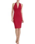 Lanvin Halter Dress - Lyst