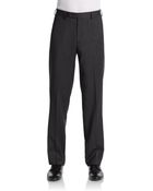 Saks Fifth Avenue Black Label Wool Herringbone Pants - Lyst