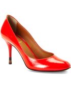 Fendi Red Patent Leather Pumps - Lyst