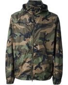 Valentino Camouflage Jacket - Lyst