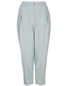 Topshop Petite Crepe Peg Leg Trousers - Lyst