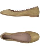 Chloé Ballet Flats - Lyst
