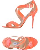Jimmy Choo Sandals - Lyst