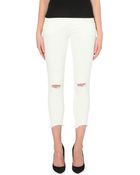 Free People Skinny Mid-rise Jeans - Lyst