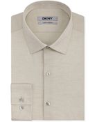 DKNY Slim-Fit Antique Solid Dress Shirt - Lyst
