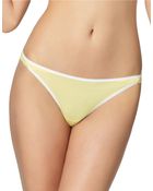 Felina Charming Lace Thong - Lyst