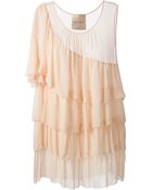 Erika Cavallini Semi Couture One Shoulder Tiered Dress - Lyst