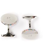 Paul Smith Embossed Logo Cufflinks - Lyst
