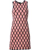 Vanessa Bruno Geometric Print Dress - Lyst