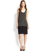 Eileen Fisher Silk Sequined Dress - Lyst