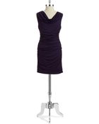 Trina Turk Ruched Cowl Neck Dress - Lyst