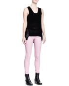 Helmut Lang Sleeveless Gauze Tank Top - Lyst