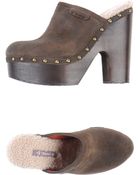 A Trois Open-Toe Mule - Lyst