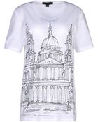 Burberry Prorsum Short Sleeve T-Shirt - Lyst