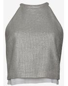 A.L.C. Daisy Metcrop Top - Lyst