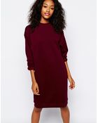 Monki Sweat Dress - Lyst