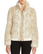 Guess Faux Fur Jacket - Lyst