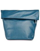 Jil Sander Pilade Leather Clutch - Lyst
