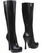 Love Moschino Boots - Lyst