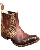 Freebird by Steven Bovine Leather And Hair Calf Ankle Boots - Lyst