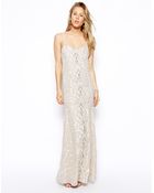 Needle & Thread Chalk Lace Maxi Dress - Lyst