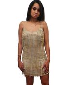 Sheri Bodell Tank Dress With Chains - Lyst